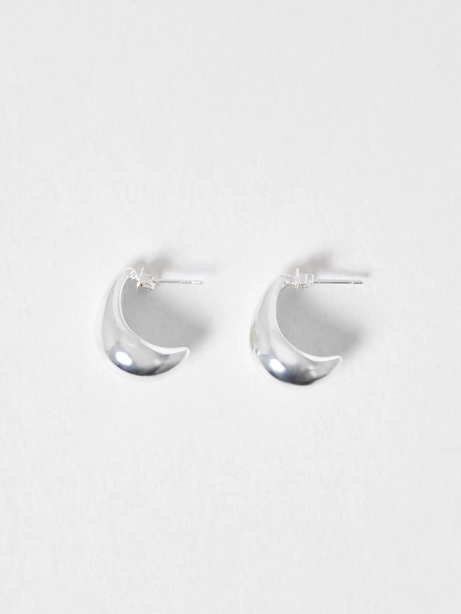 Women French Connection Jewellery|Jewellery-Metal Half Hoop Earrings