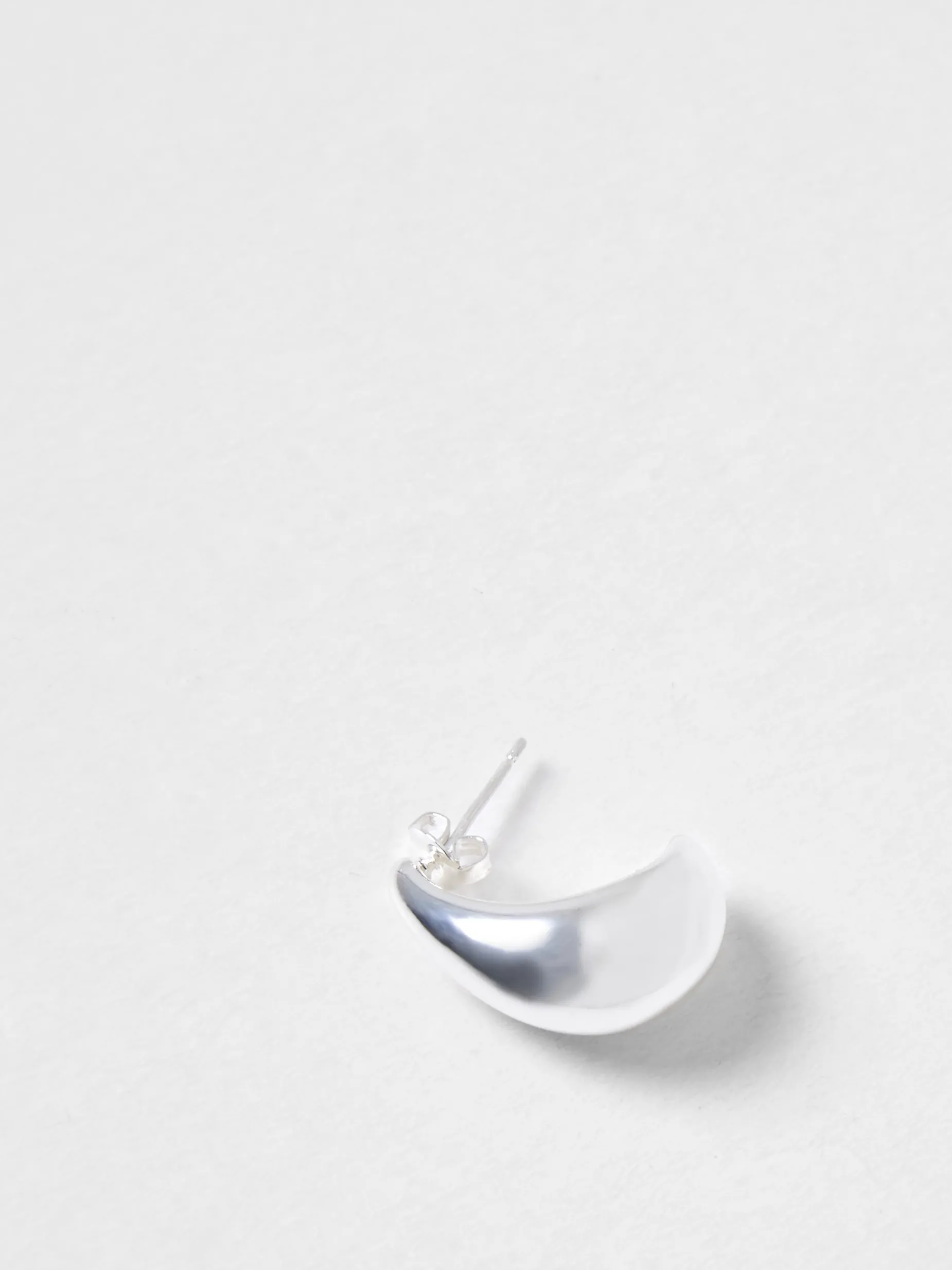Women French Connection Jewellery|Jewellery-Metal Half Hoop Earrings