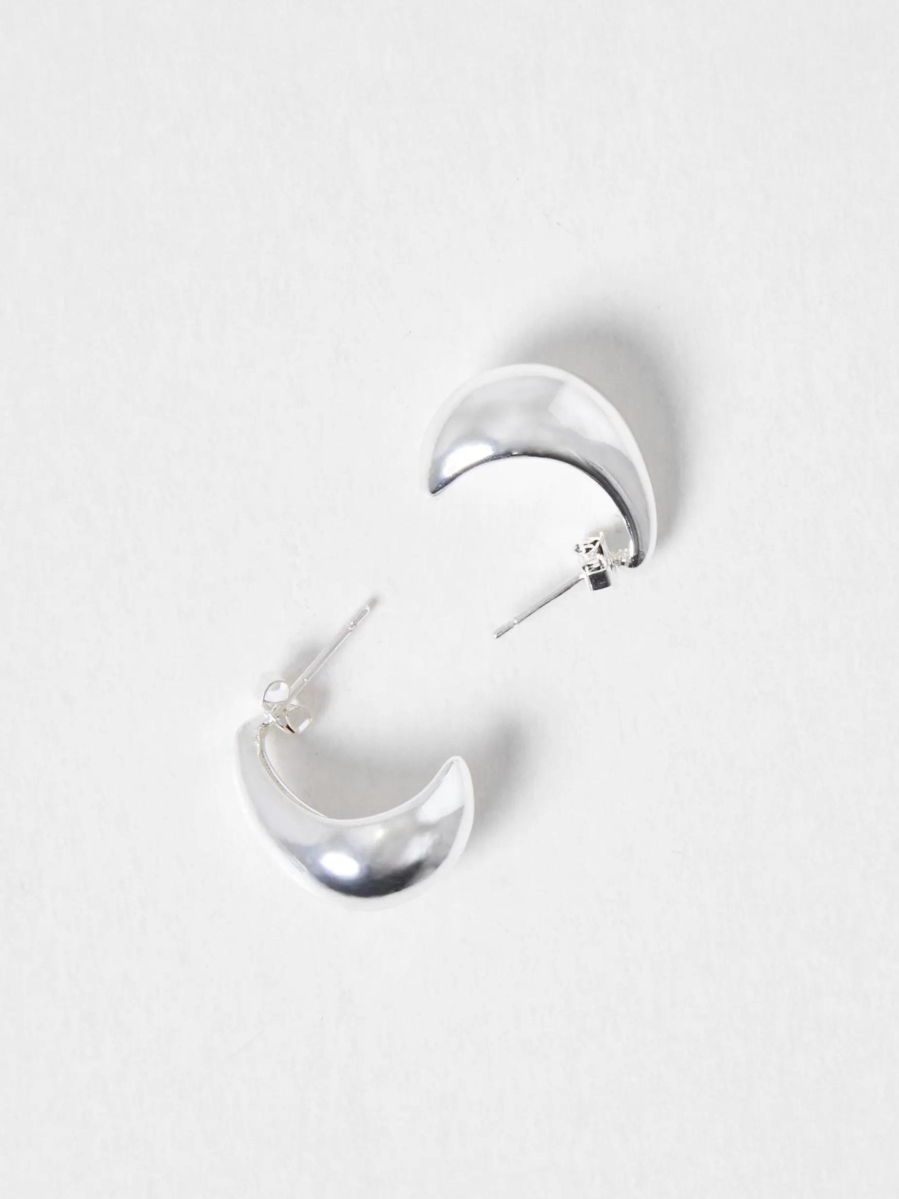 Women French Connection Jewellery|Jewellery-Metal Half Hoop Earrings