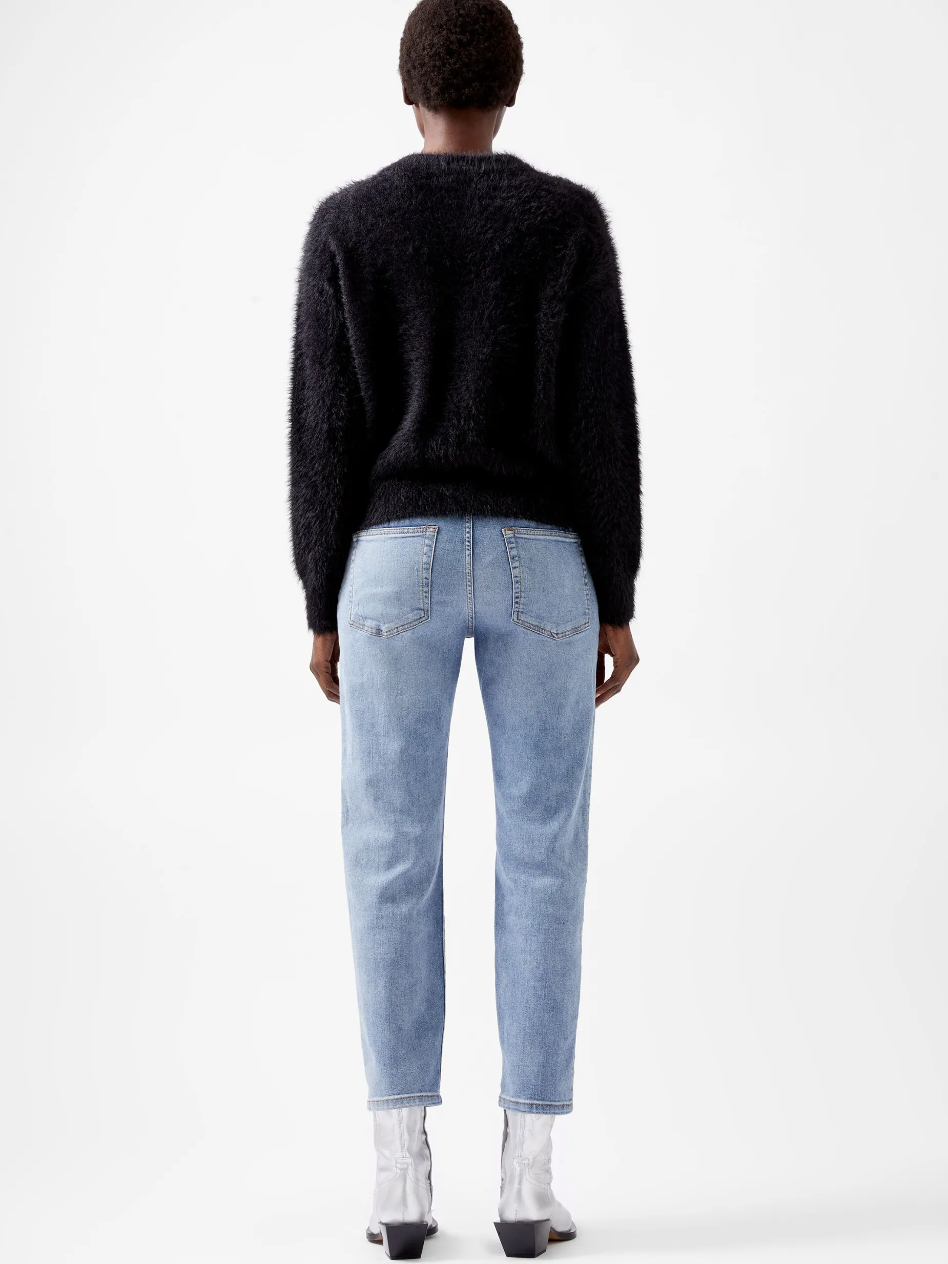 French Connection Jumpers & Cardigans-Molly Feather Long Sleeve Cardigan