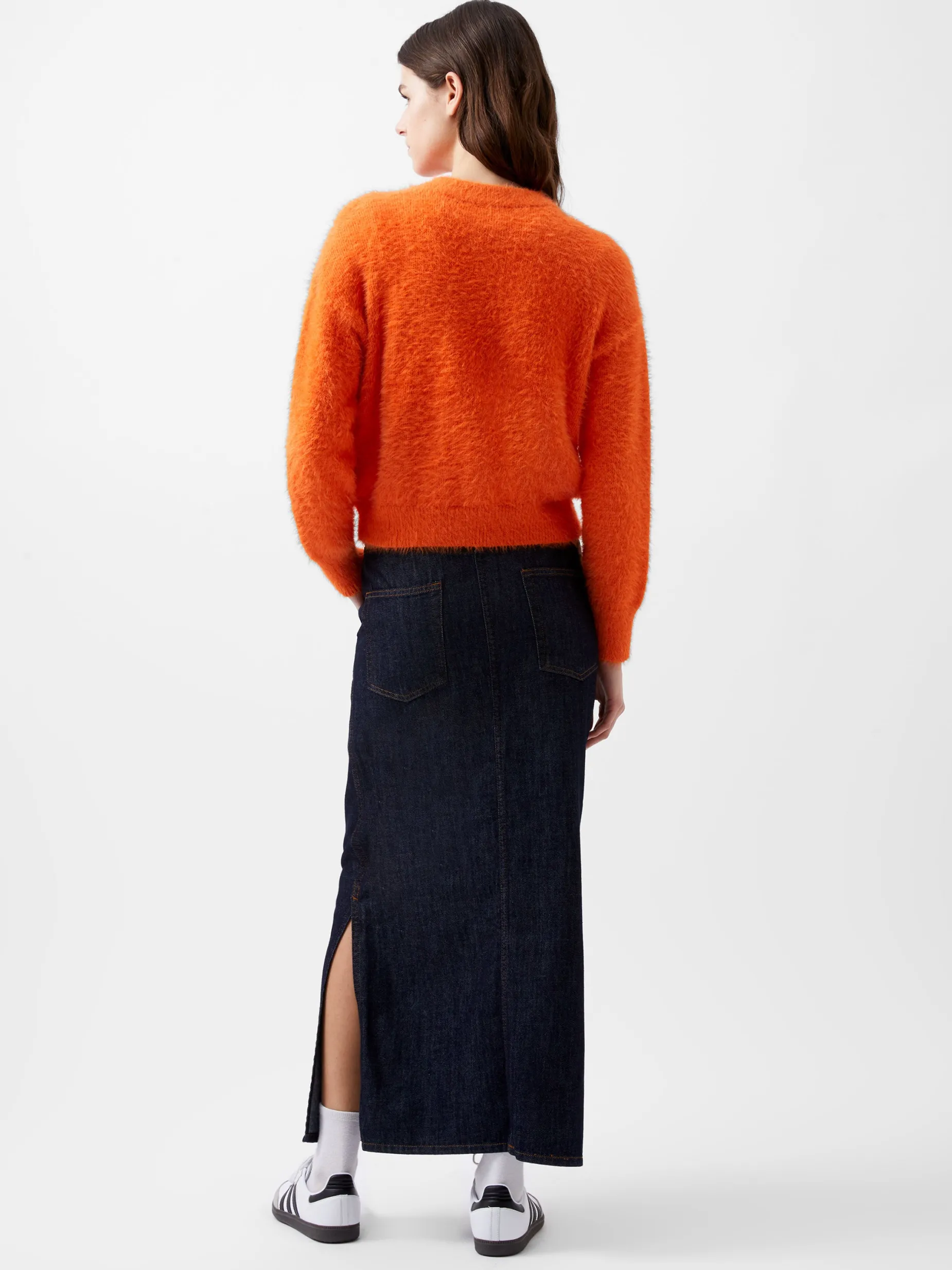 French Connection Jumpers & Cardigans-Molly Feather Long Sleeve Cardigan