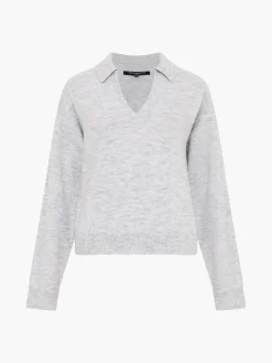 French Connection Jumpers & Cardigans-Morena Recycled Collar Jumper
