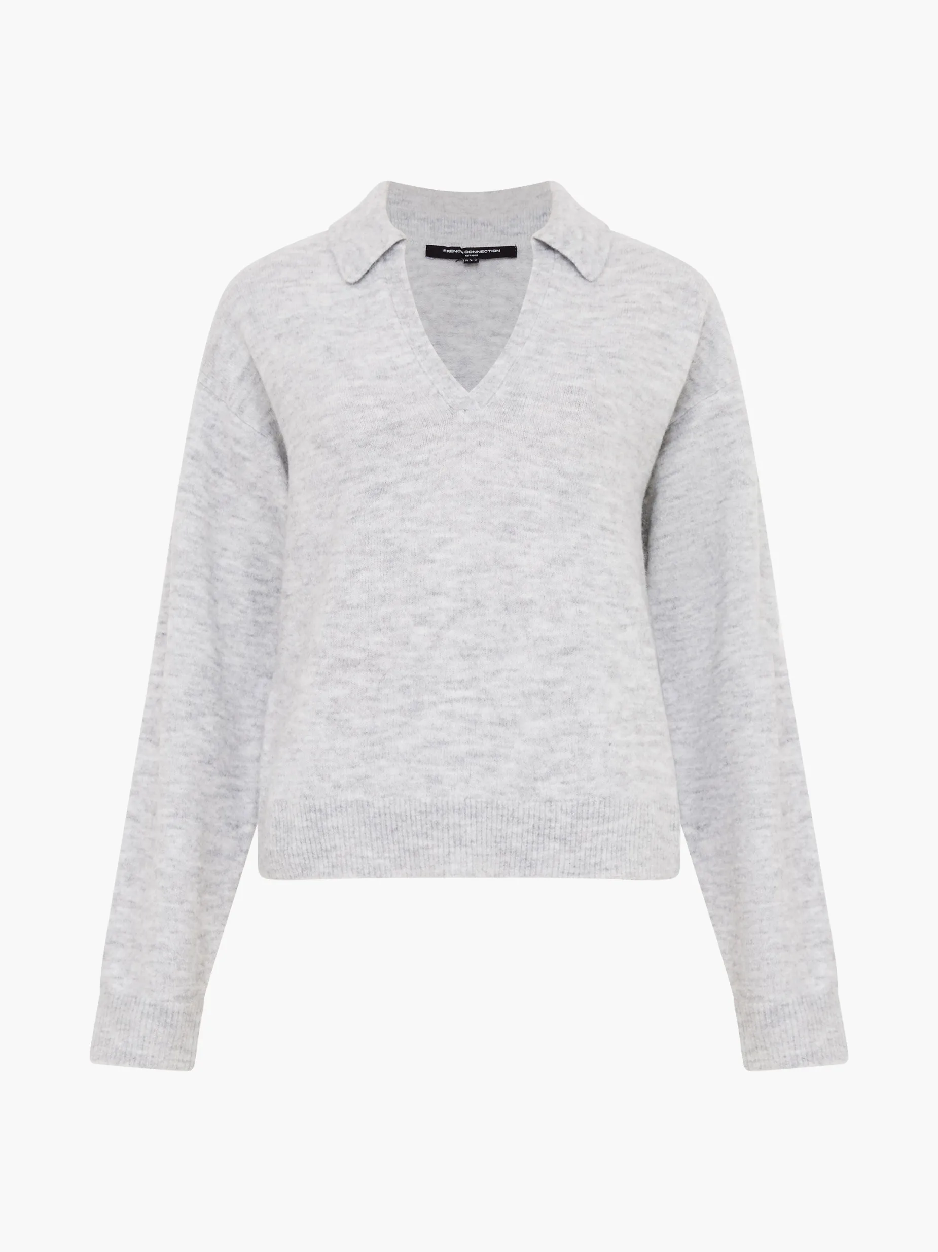 French Connection Jumpers & Cardigans-Morena Recycled Collar Jumper