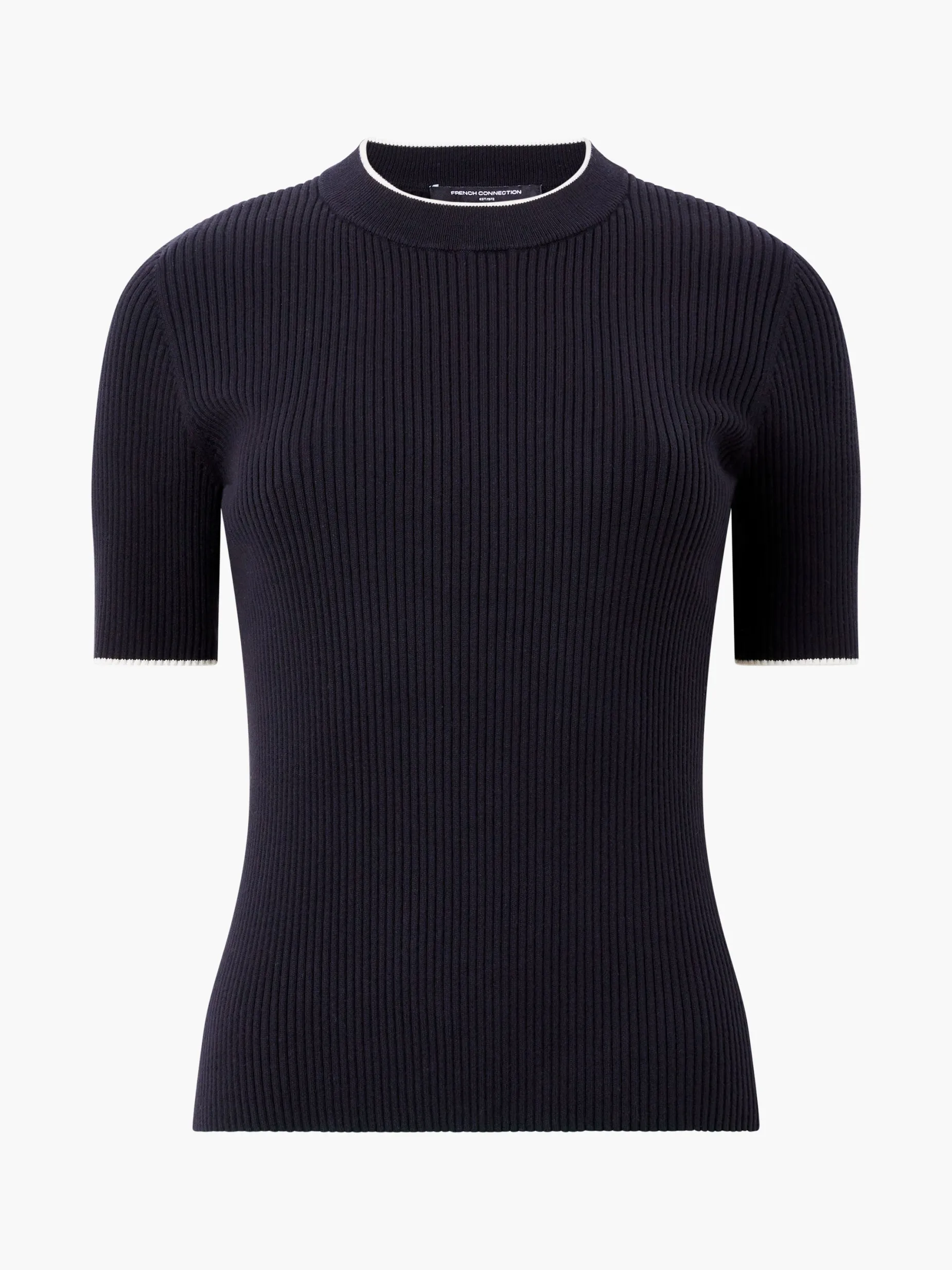 French Connection Jumpers & Cardigans-Mozza Short Sleeve Jumper