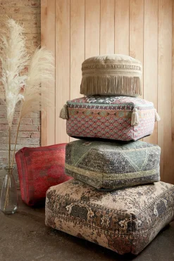 French Connection Cushions|Pouffes & Floor Cushions-Neptune Pouffe
