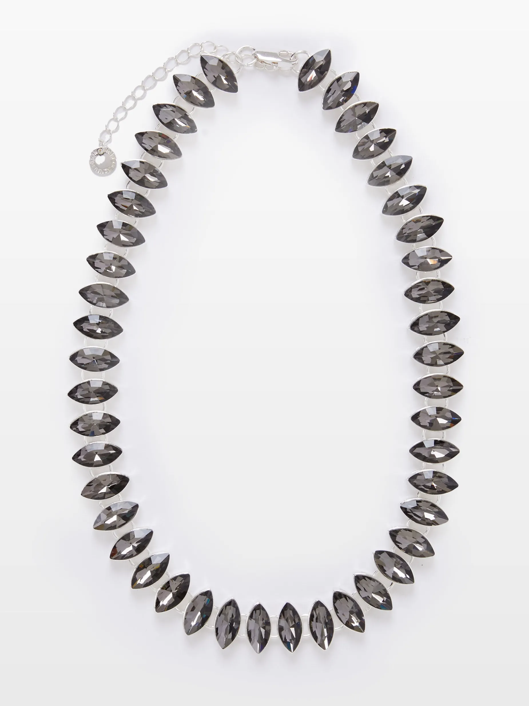 Women French Connection Jewellery|Jewellery-Oval Crystal Necklace