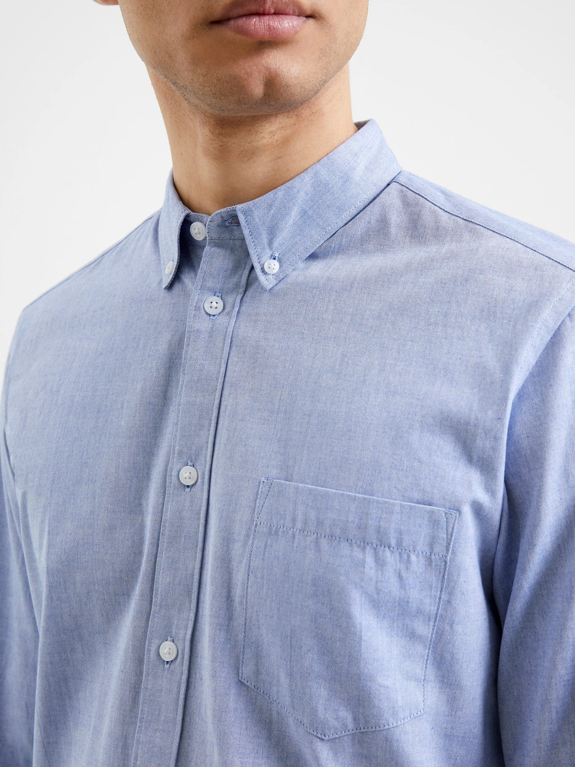 French Connection Shirts-Oxford Long Sleeve Shirt