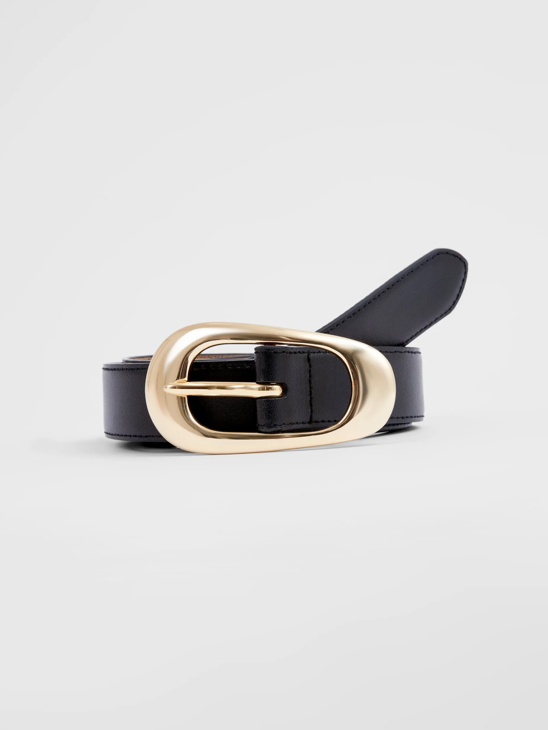 French Connection Belts-Oyster Buckle Belt