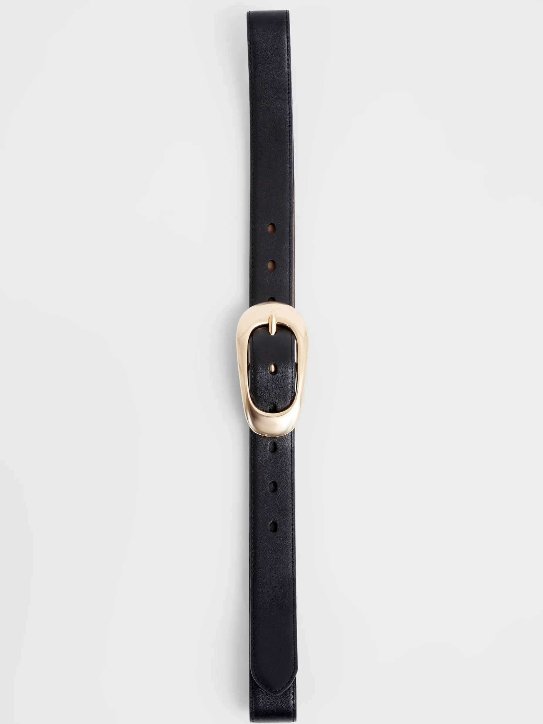 French Connection Belts-Oyster Buckle Belt