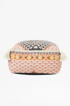 French Connection Cushions|Pouffes & Floor Cushions-Poppy Field Pouffe