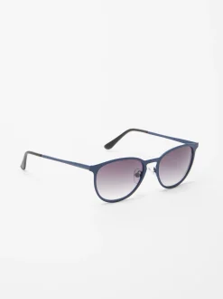 French Connection Sunglasses-Preppy Round Sunglasses