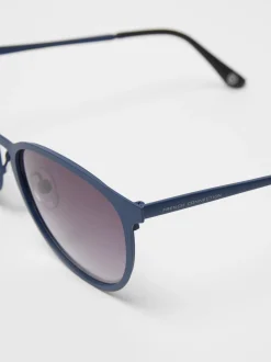 French Connection Sunglasses-Preppy Round Sunglasses