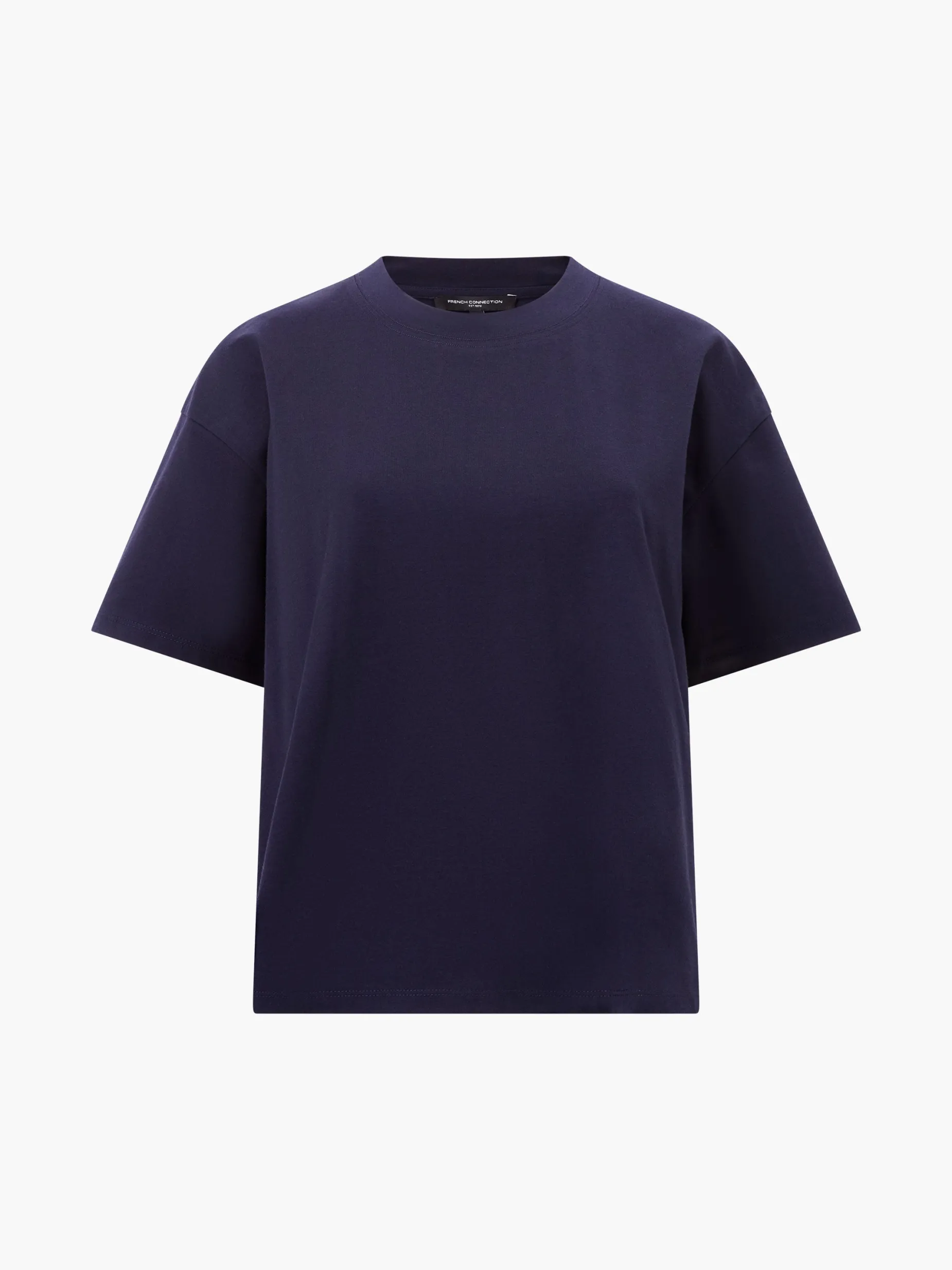 French Connection Tops-Rallie Cotton Short Sleeve T-Shirt