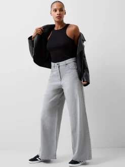 French Connection Tops-Rassia Sheryle Ribbed Tank Top