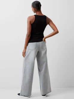 French Connection Tops-Rassia Sheryle Ribbed Tank Top