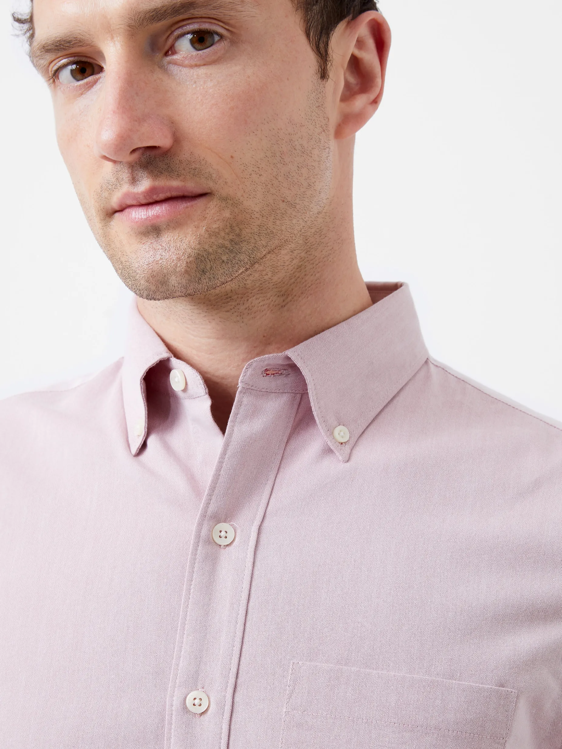 French Connection Shirts-Regular Fit Button Down Oxford Shirt