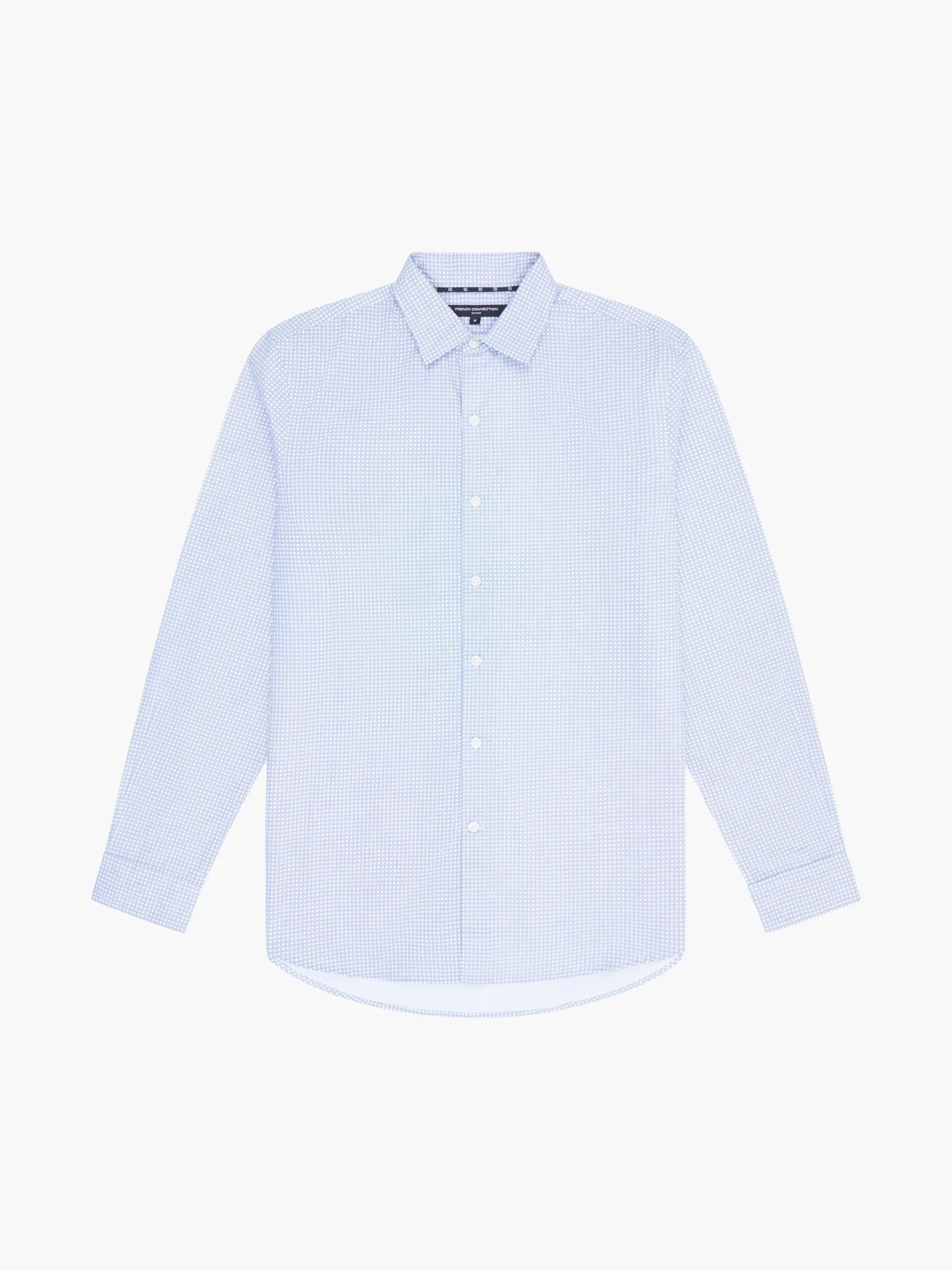 French Connection Shirts-Regular Fit Classic Collar Geo Floral Shirt