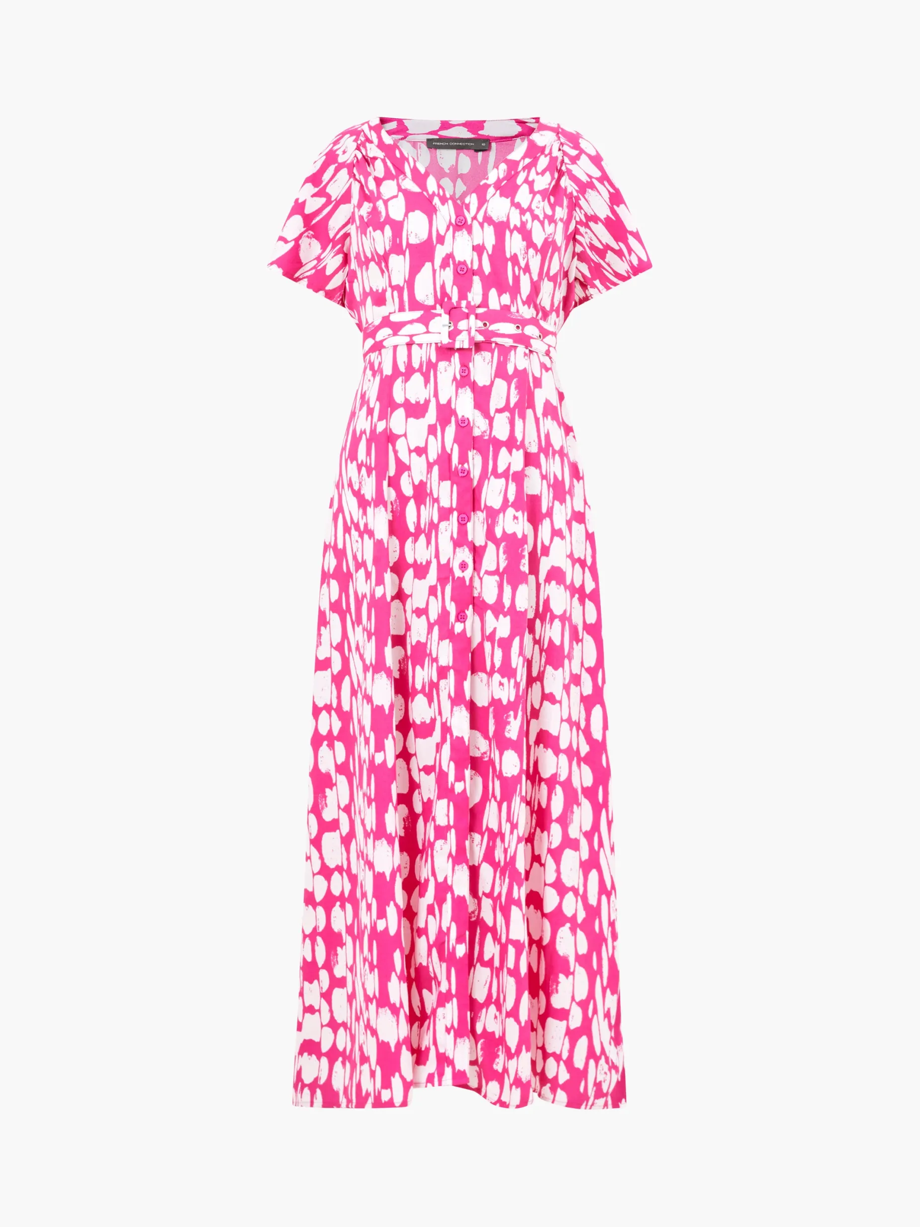 French Connection Maxi Dresses-Riley Belted Maxi Dress