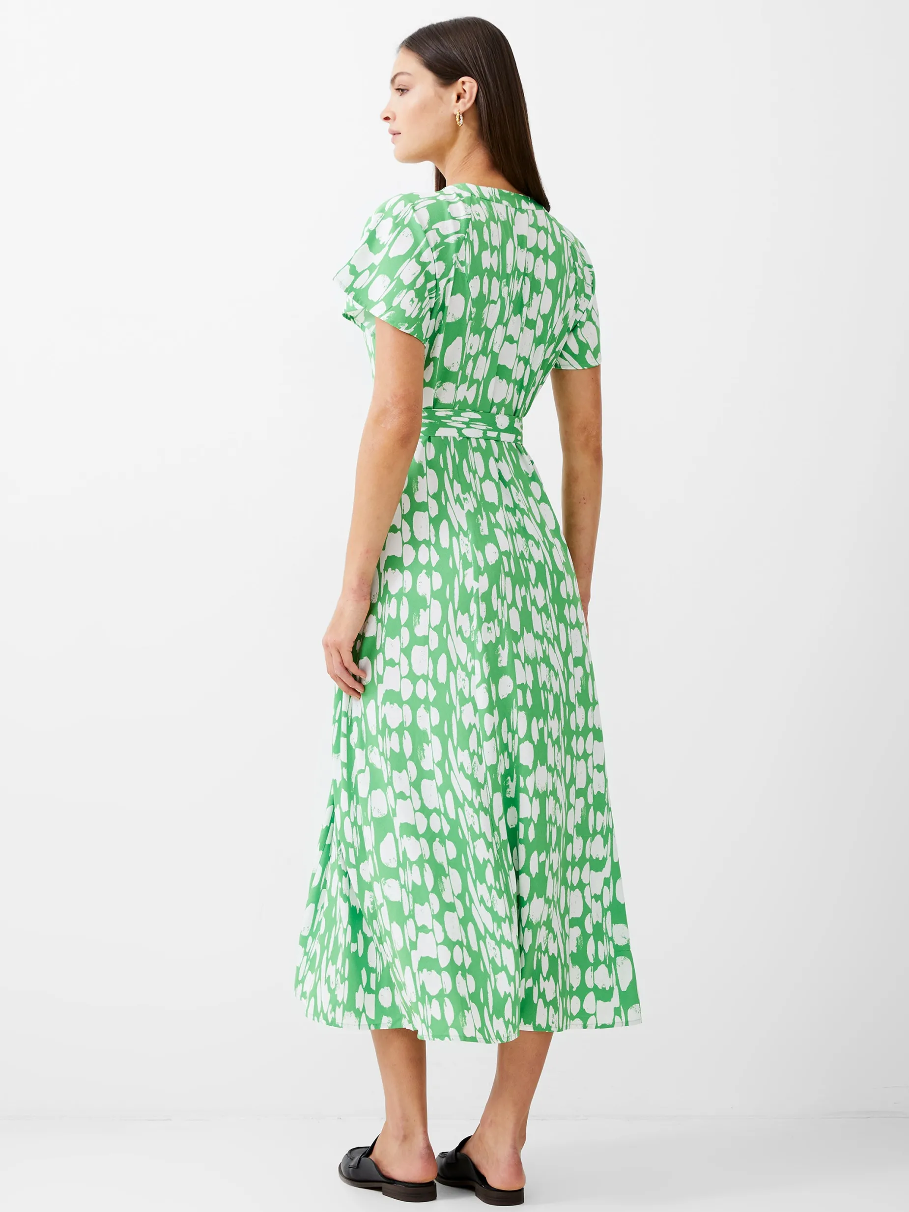 French Connection Maxi Dresses-Riley Belted Maxi Dress