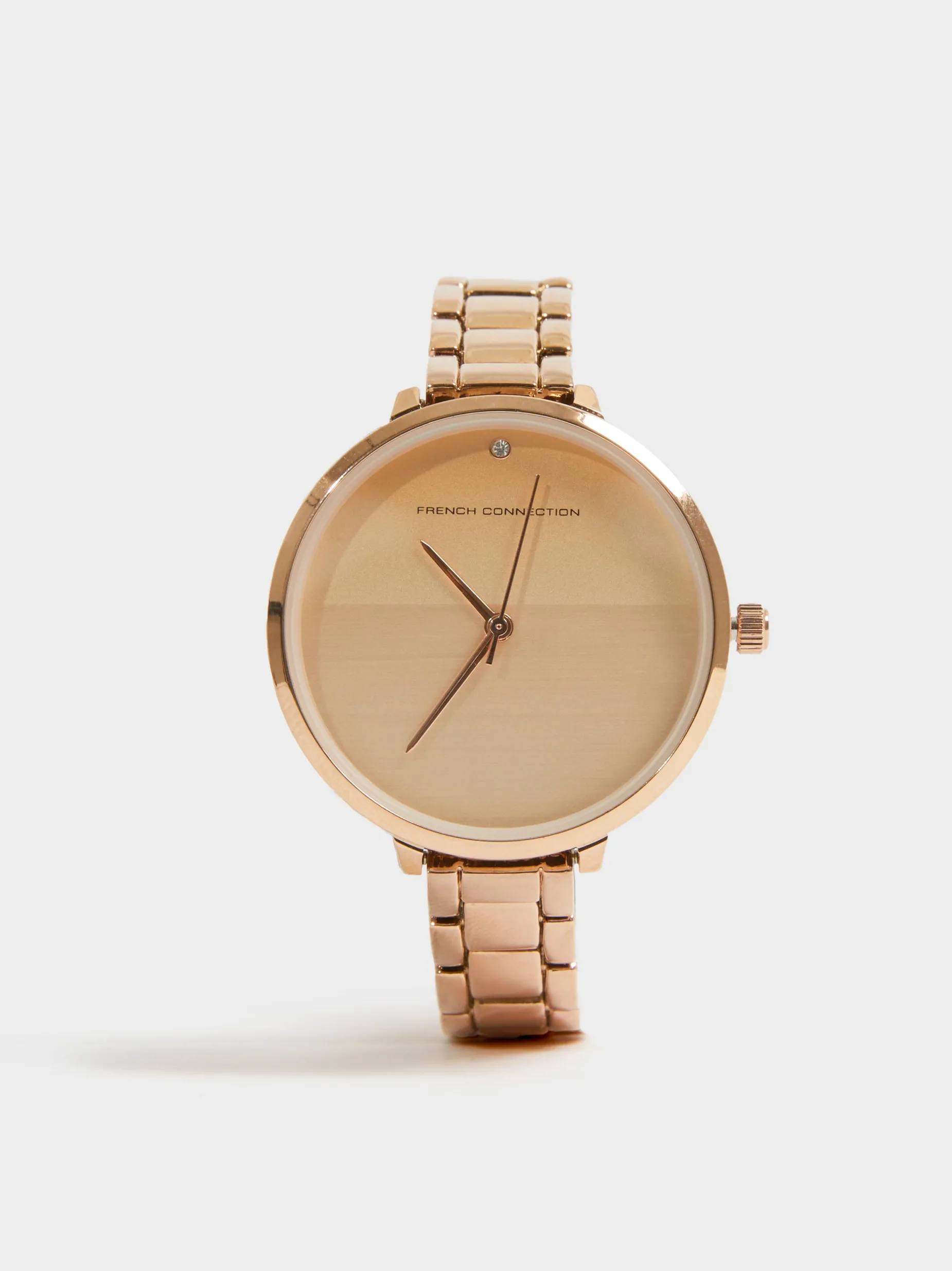 Women French Connection Jewellery|Jewellery-Tone Bracelet Watch with Dial