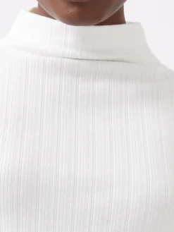 French Connection Tops-Sasia Long Sleeve Mock Neck Top