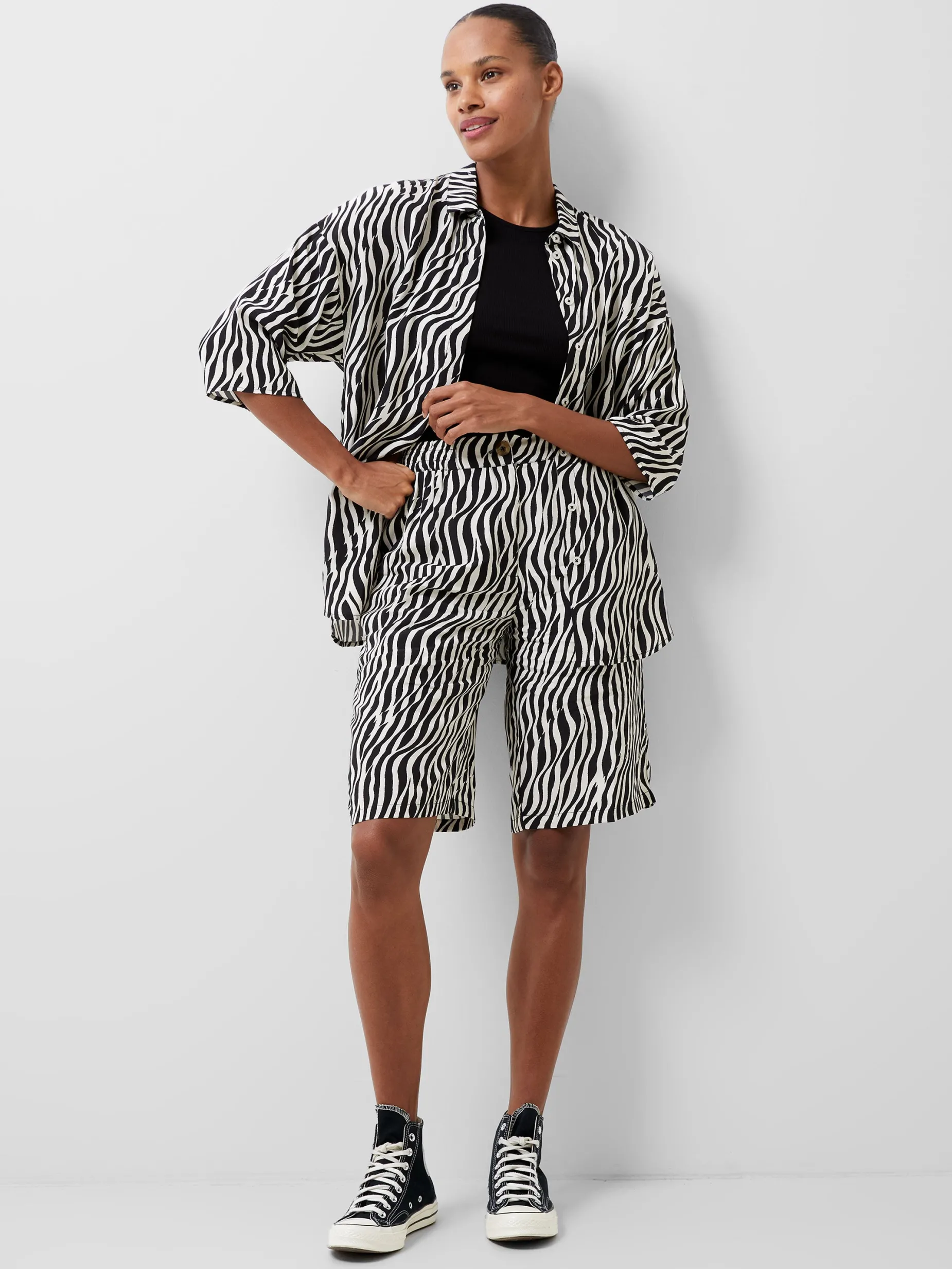 French Connection Co-Ords-Seine Eco Delphine Shorts