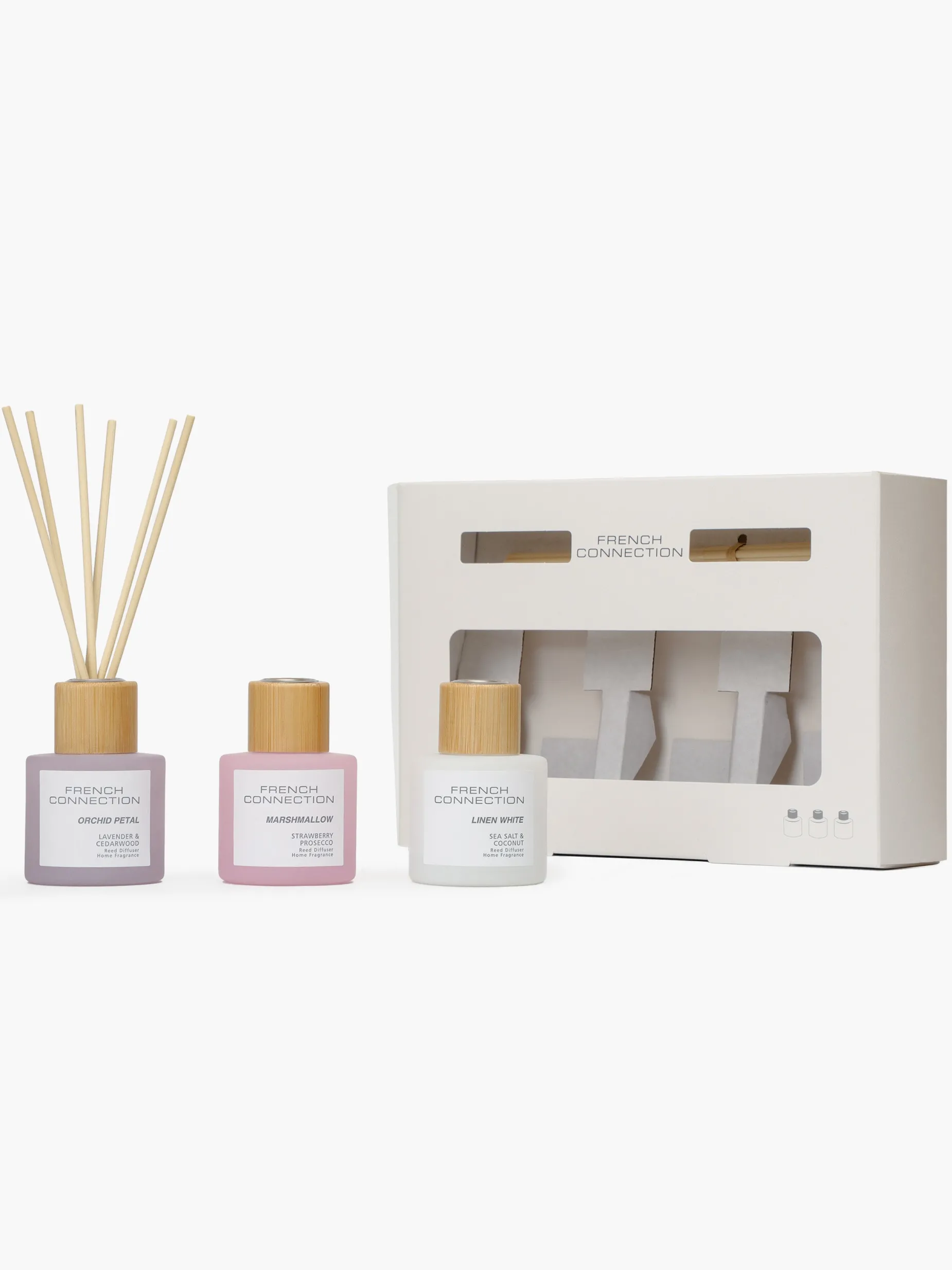 French Connection Home Accessories-Serenity Diffuser (Set Of 3)