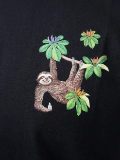 French Connection T-Shirts & Polo Shirts-Sloth Organic Graphic T-Shirt