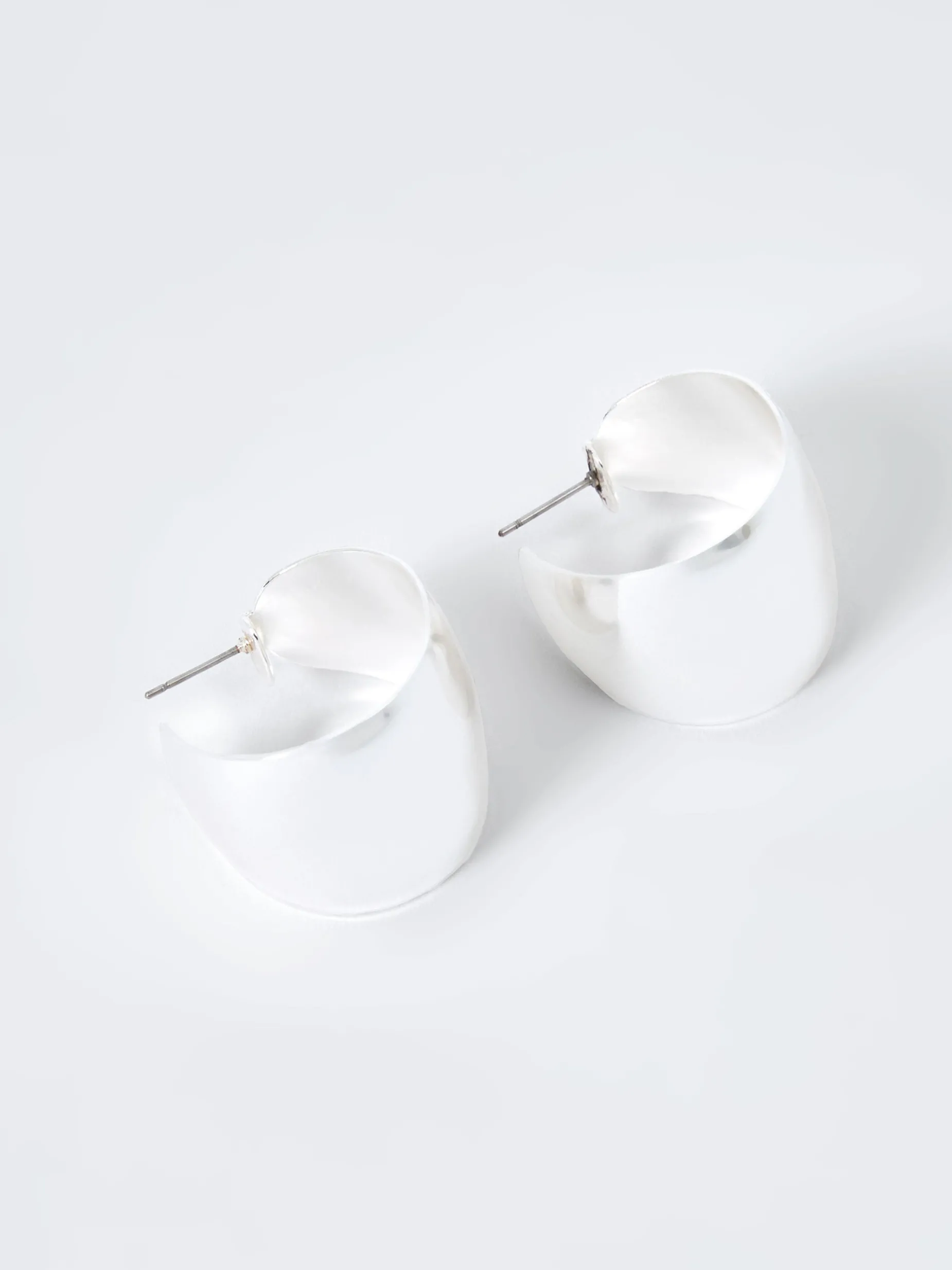 Women French Connection Jewellery|Jewellery-Small Chunky Hoop Earrings