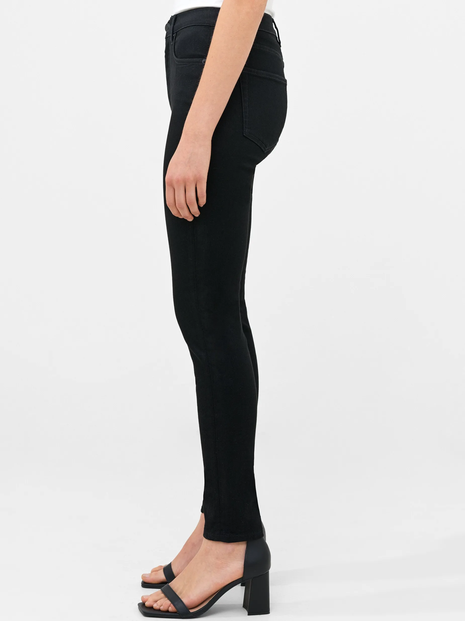 French Connection Trousers|Jeans-Soft Stretch Denim High Rise Skinny Jeans 30 Inch