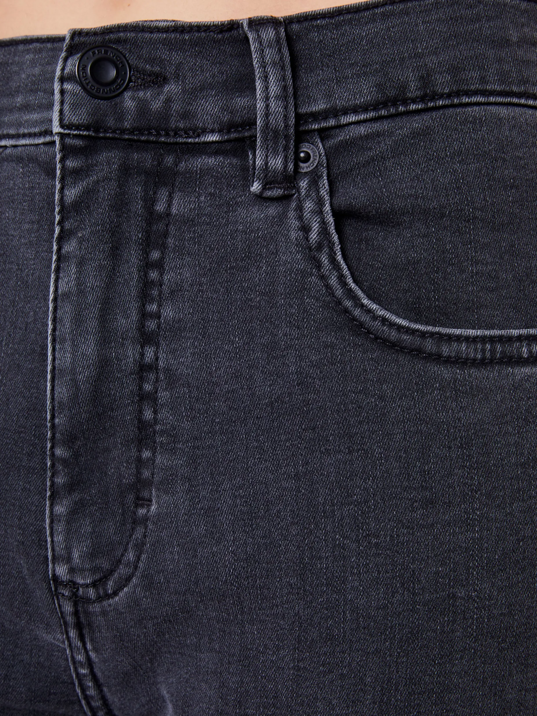 French Connection Trousers|Jeans-Soft Stretch Denim High Rise Skinny Jeans 30 Inch