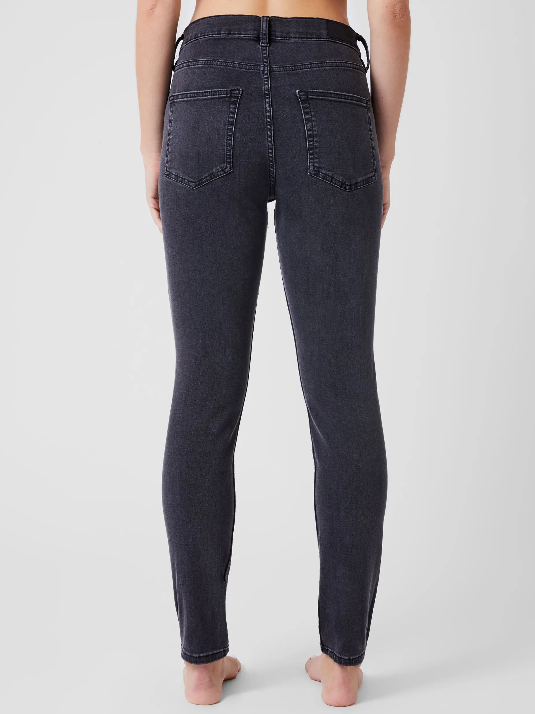 French Connection Trousers|Jeans-Soft Stretch Denim High Rise Skinny Jeans 30 Inch