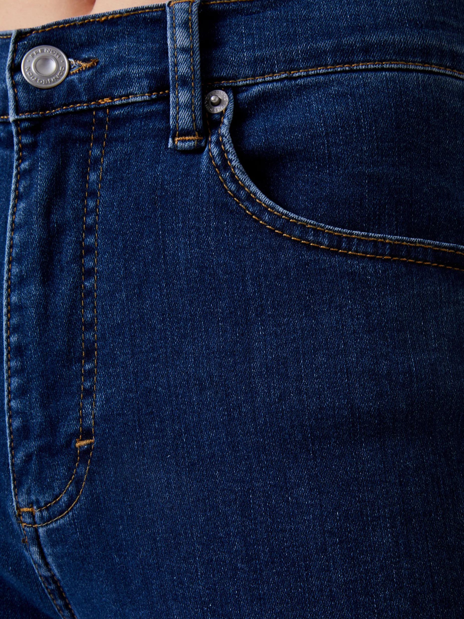 French Connection Trousers|Jeans-Soft Stretch Denim High Rise Skinny Jeans 30 Inch
