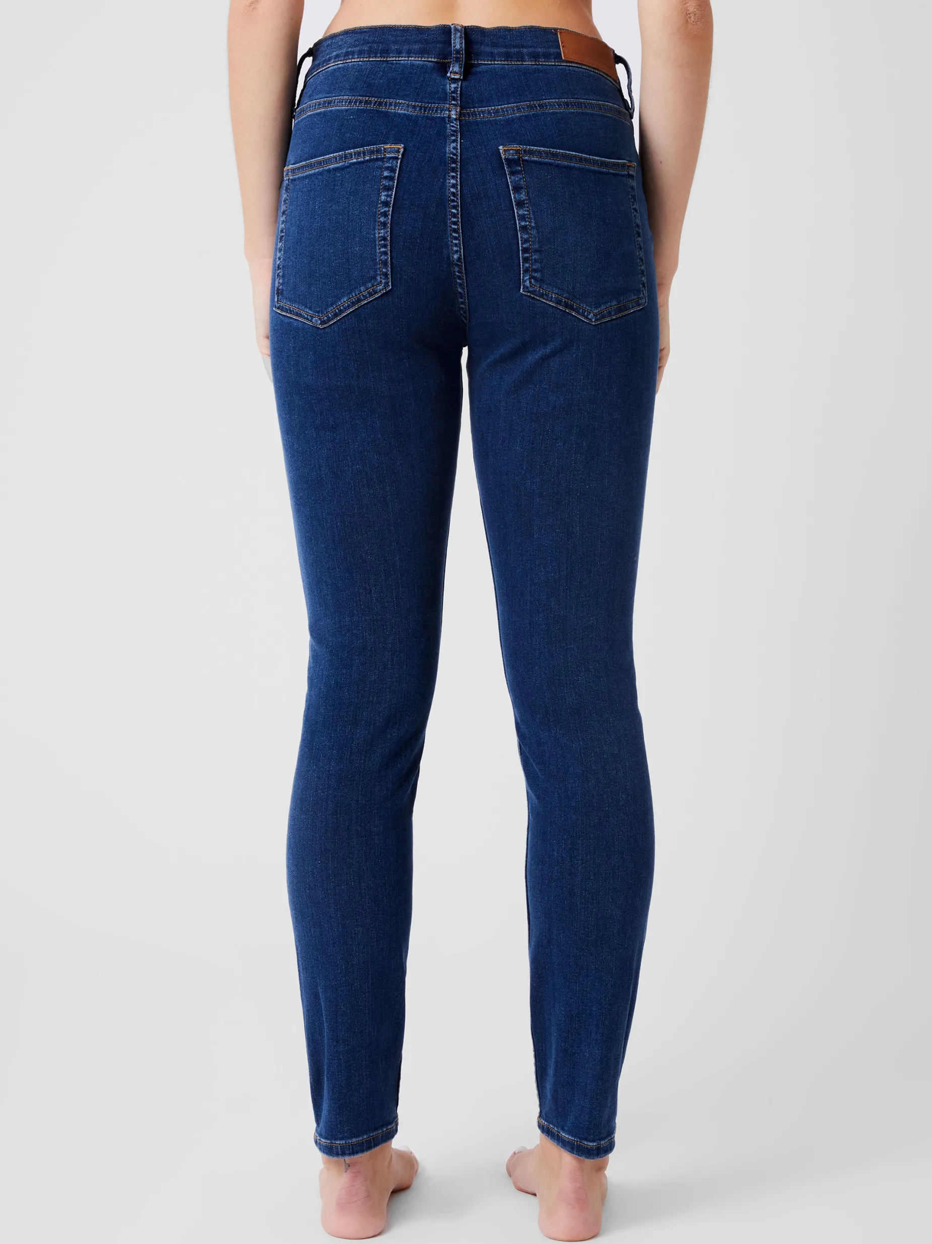 French Connection Trousers|Jeans-Soft Stretch Denim High Rise Skinny Jeans 30 Inch