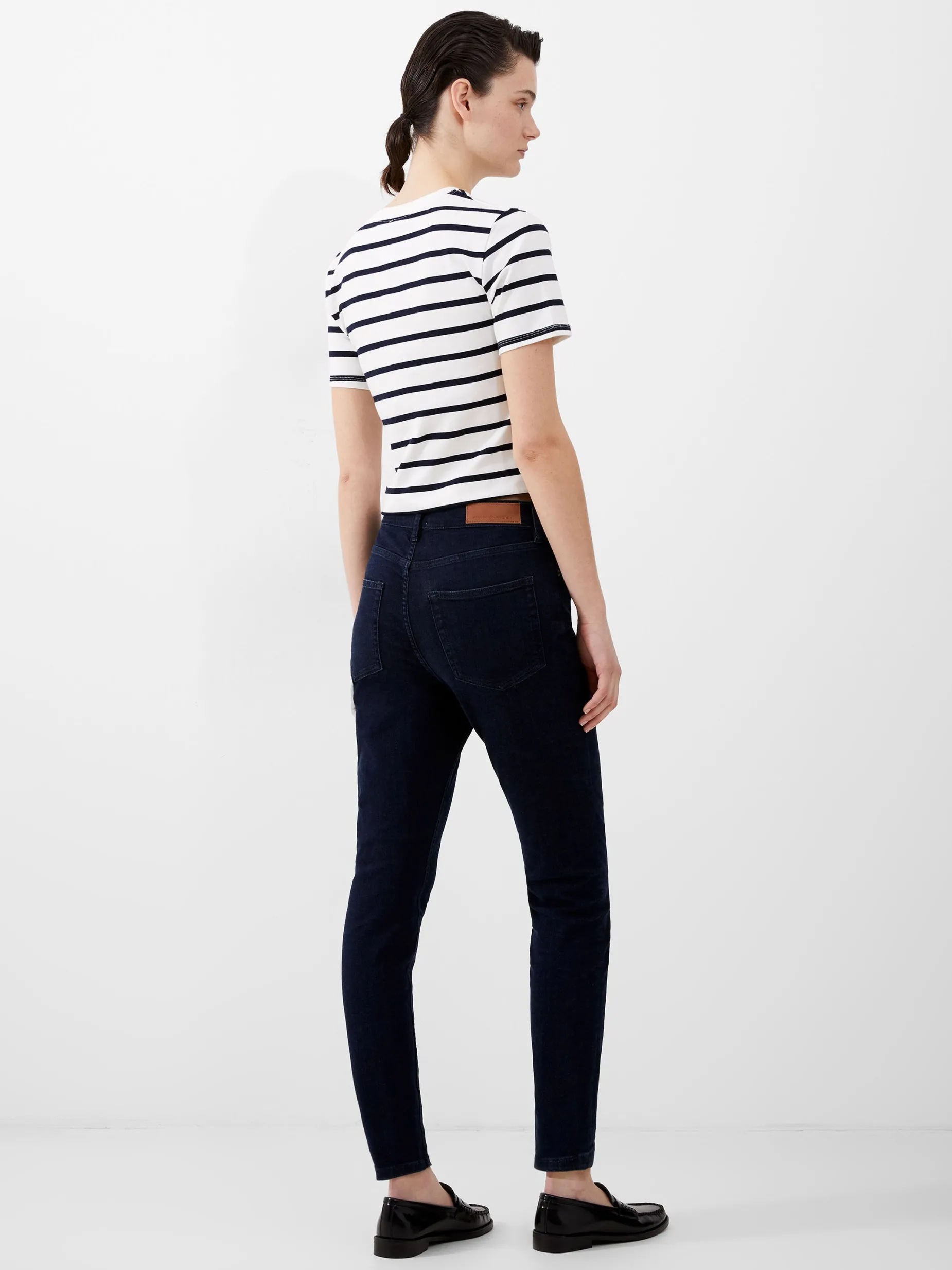 French Connection Trousers|Jeans-Soft Stretch Denim High Rise Skinny Jeans 30 Inch