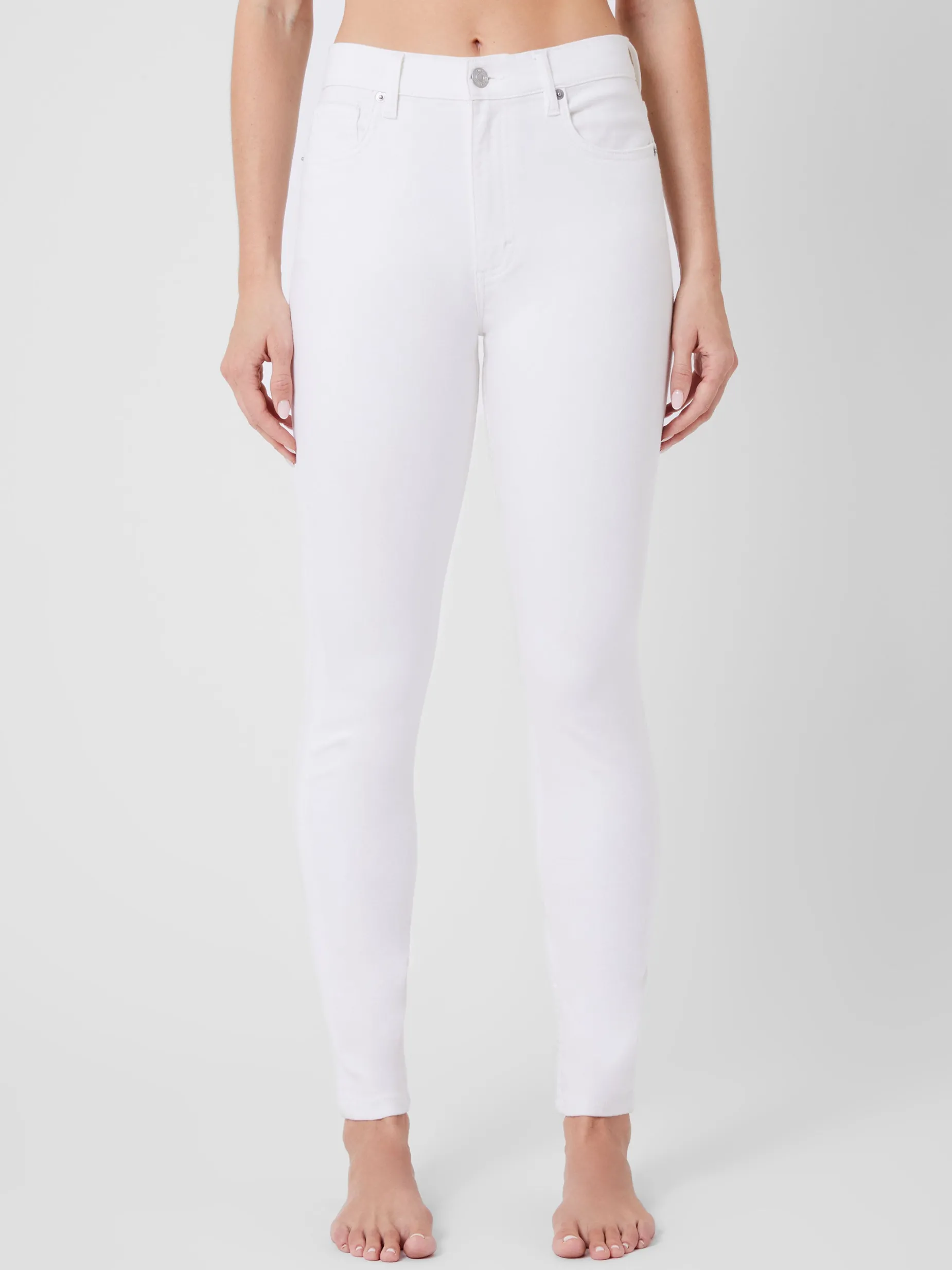 French Connection Trousers|Jeans-Soft Stretch Denim High Rise Skinny Jeans 30 Inch