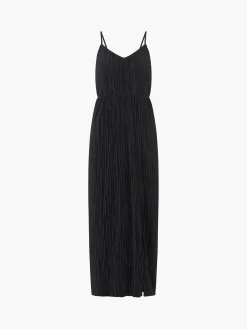 French Connection Maxi Dresses-Strappy Plisse Jersey Maxi Dress