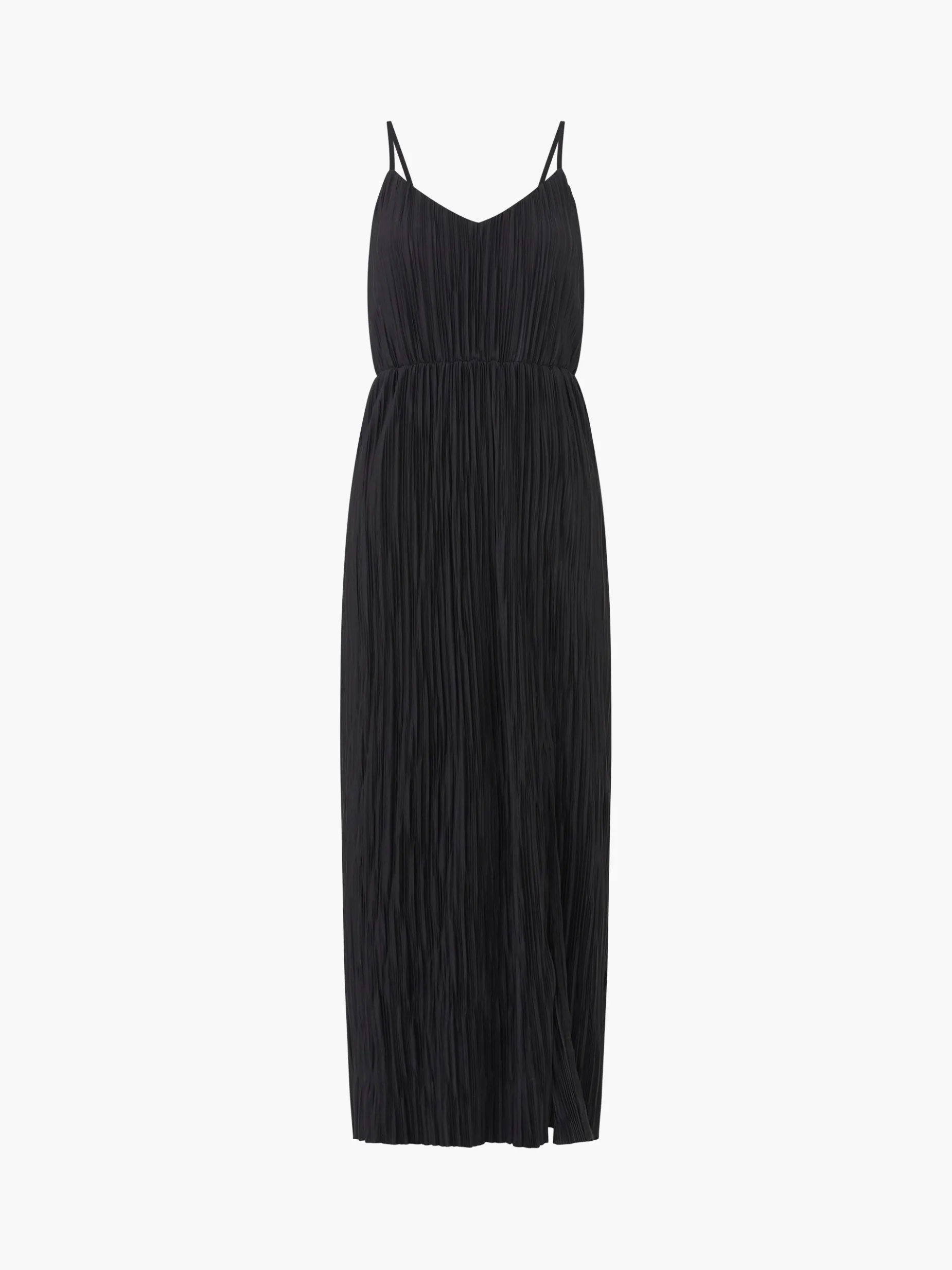 French Connection Maxi Dresses-Strappy Plisse Jersey Maxi Dress