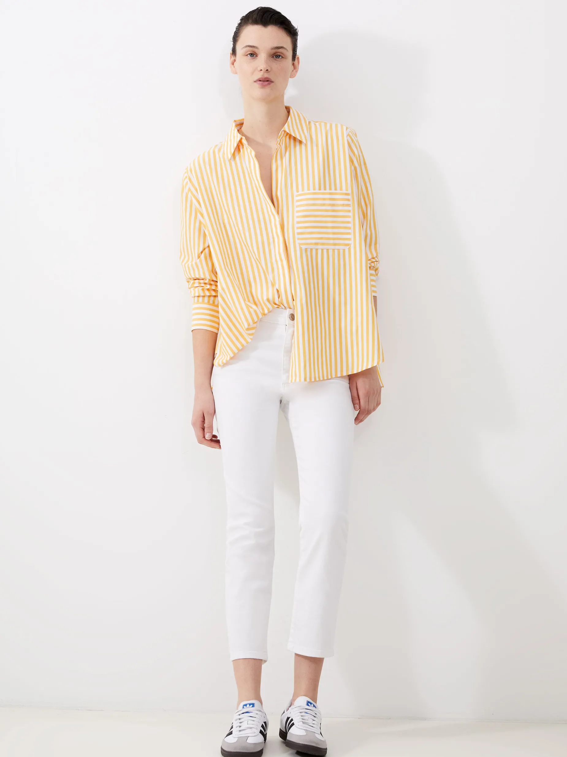 French Connection Trousers|Jeans-Stretch Denim Ankle Length Jeans 28 Inch