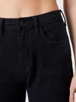 French Connection Trousers|Jeans-Stretch Denim Bootcut Full Length Jeans 34 Inch