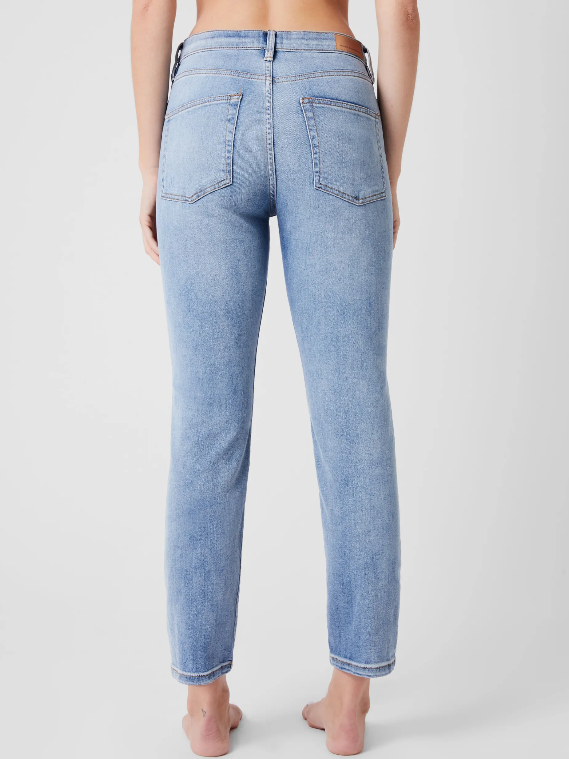 French Connection Trousers|Jeans-Stretch Denim Cigarette Fit Ankle Length Jeans 28 Inch