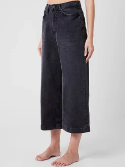 French Connection Jeans & A Nice Top-Stretch Denim Wide Leg Culottes 25 Inch