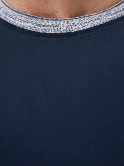 French Connection T-Shirts & Polo Shirts-Stretch Jersey Long Sleeve T-Shirt