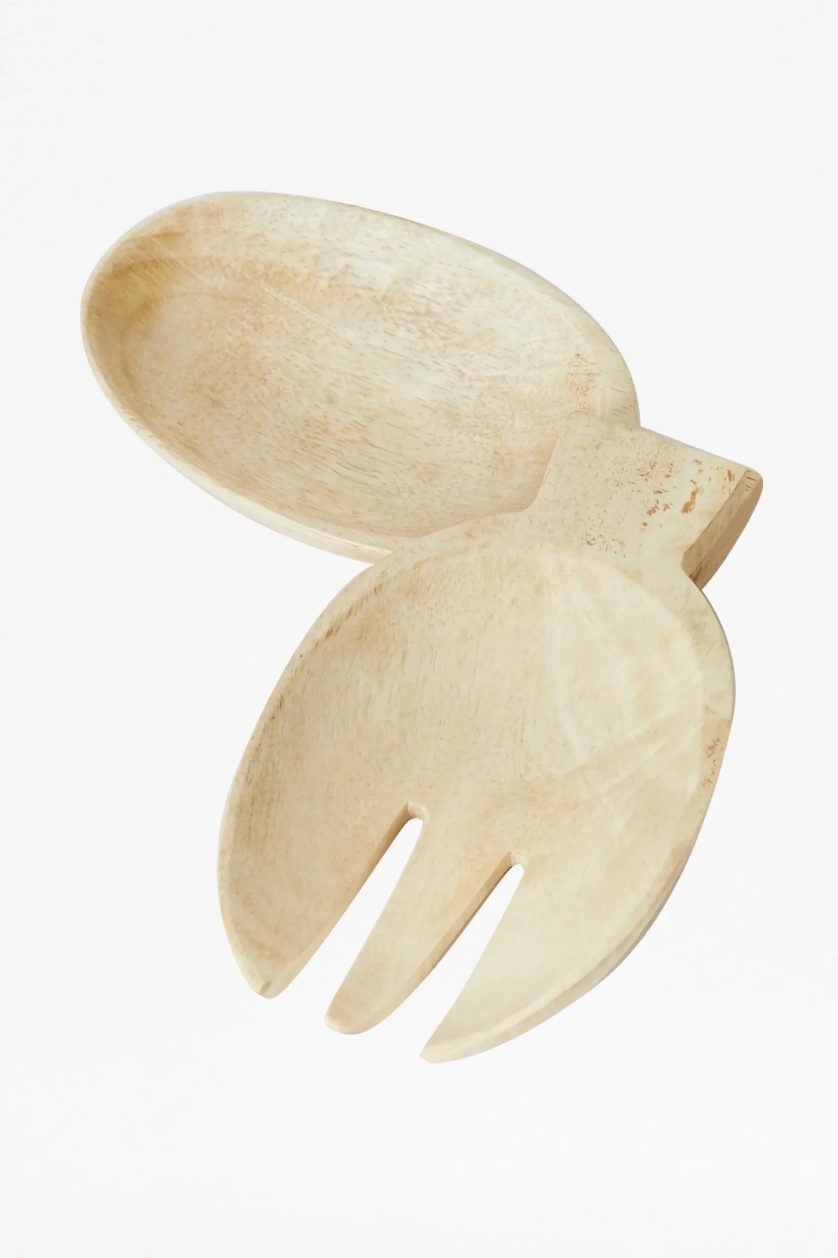 French Connection Home Accessories|Tableware-Sun Bleach Wooden Salad Server