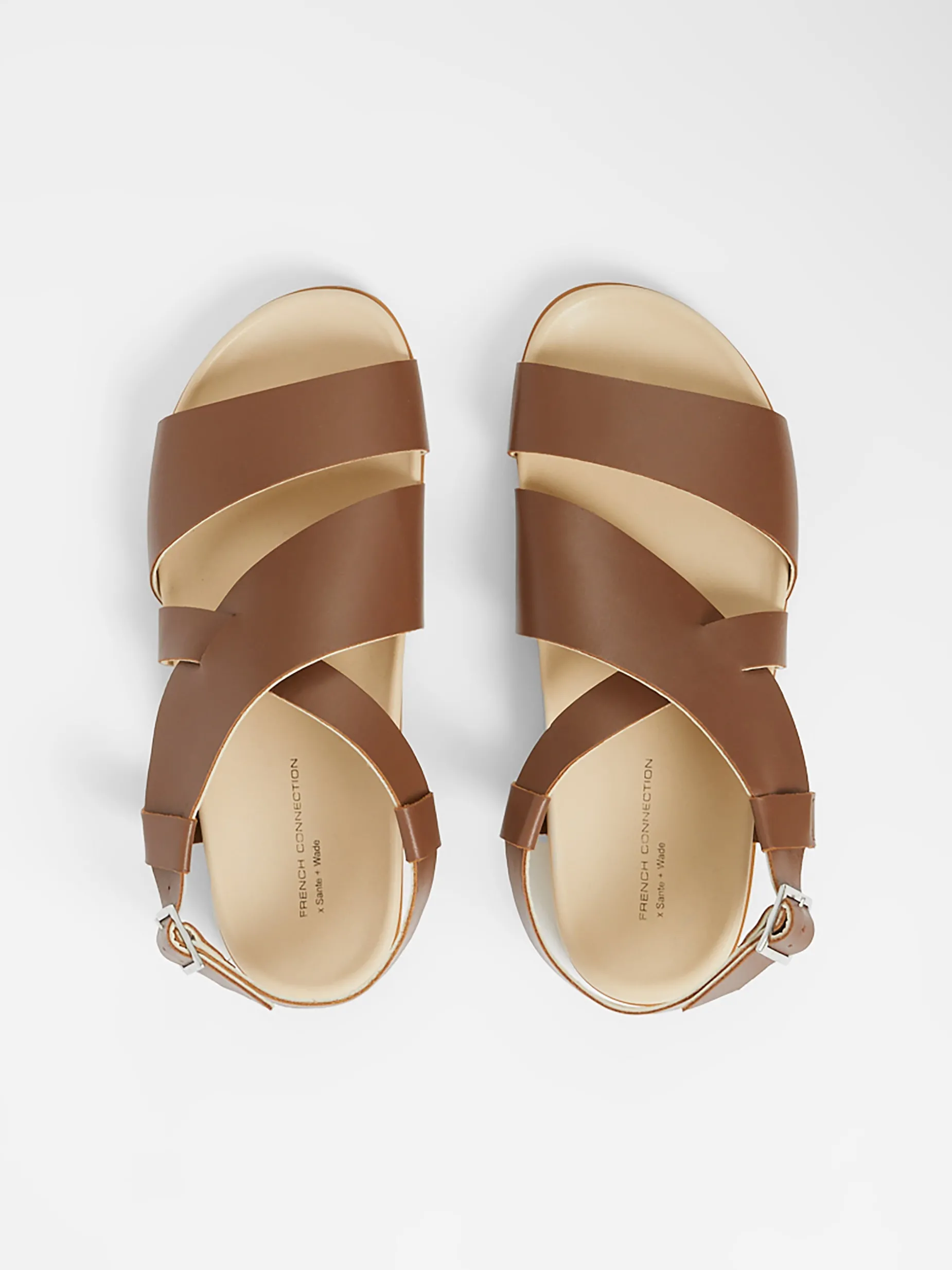 Women French Connection Shoes|Shoes-S+W x Branca Asymmetric Footbed Sandals