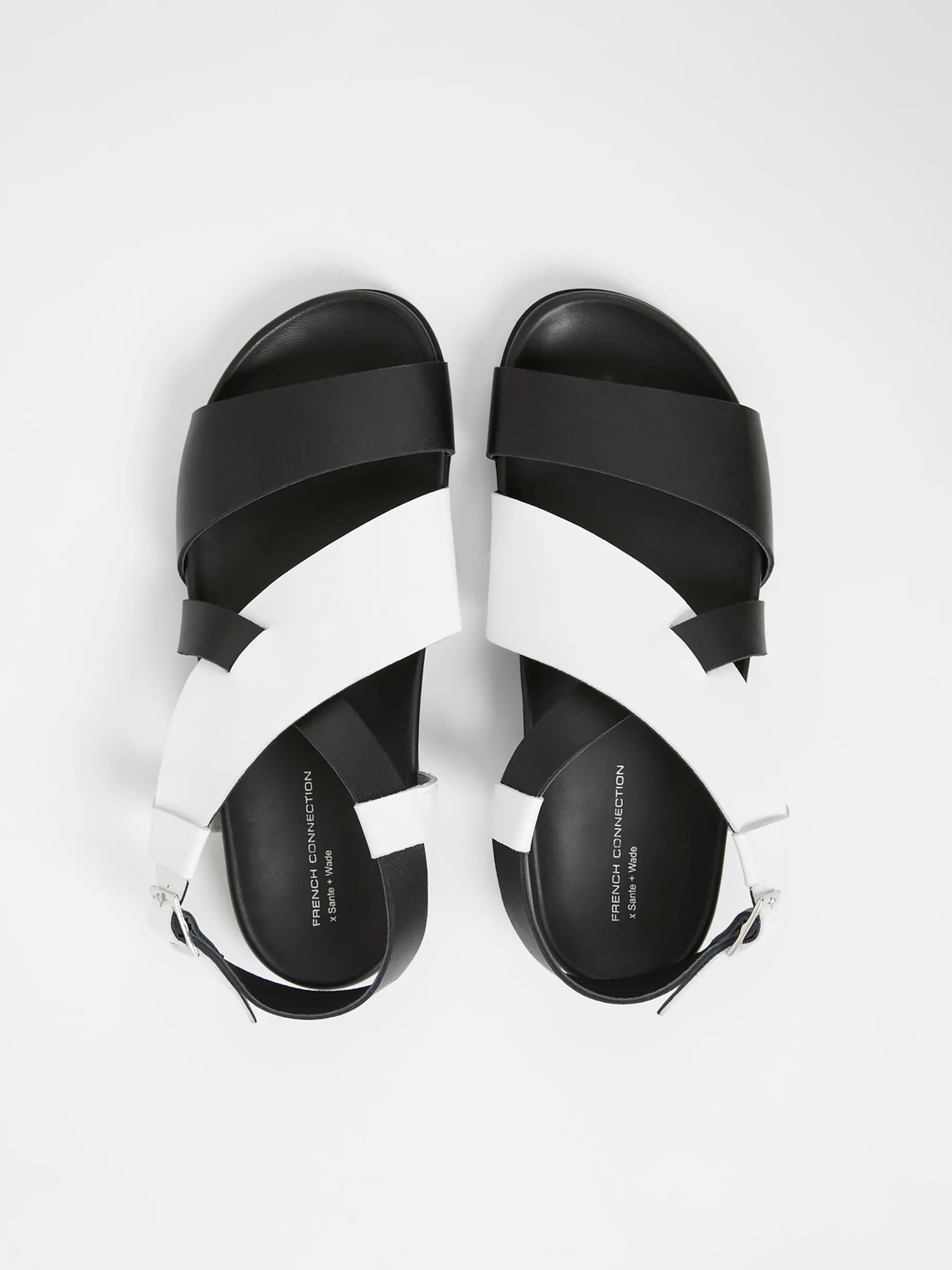 Women French Connection Shoes|Shoes-S+W x Branca Asymmetric Footbed Sandals