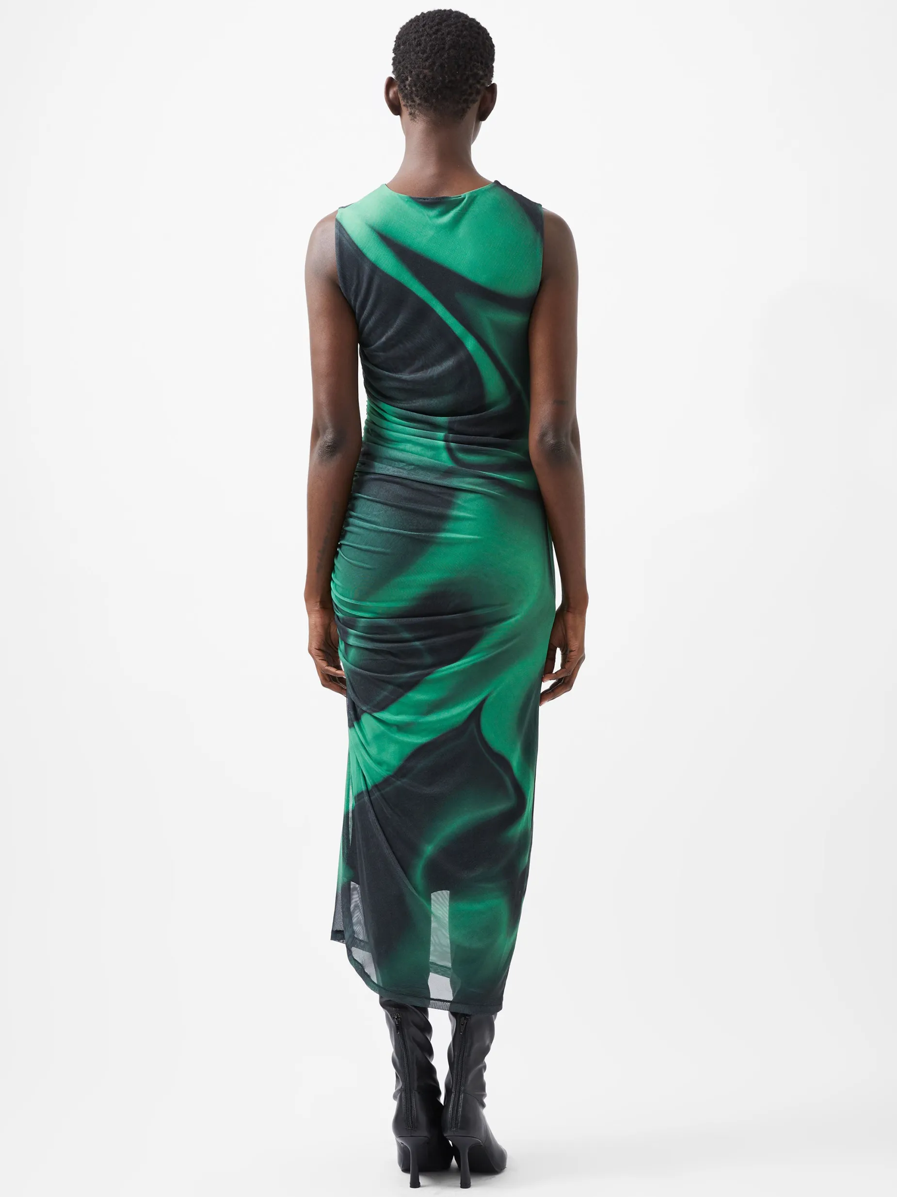 French Connection Party Dresses-Tarissa Mesh Sleeveless Maxi Dress