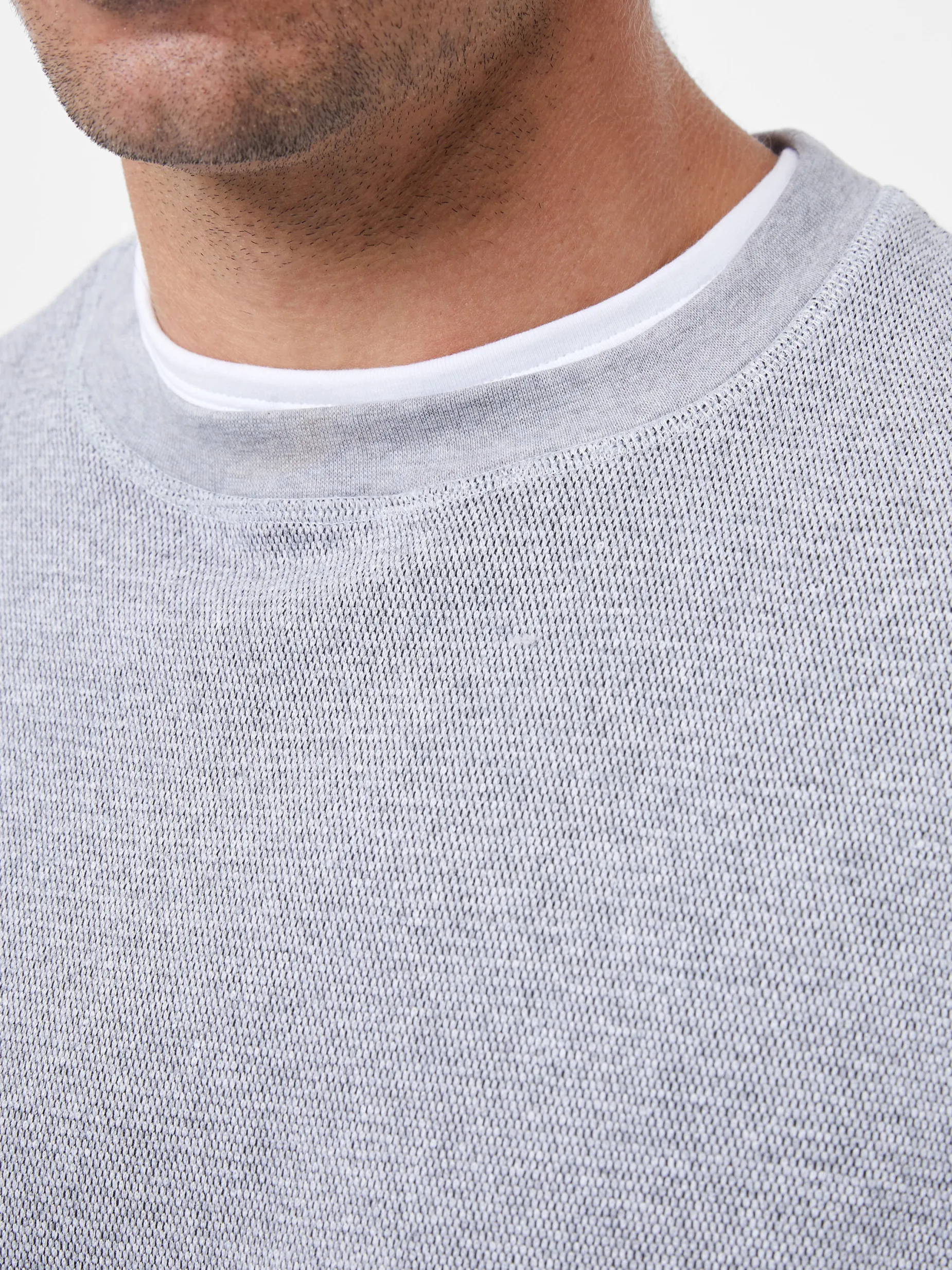 French Connection Knitwear-Textured Crew Sweatshirt