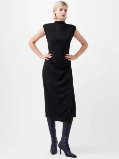 French Connection Dresses|Midi Dresses-Textured Jersey Dress