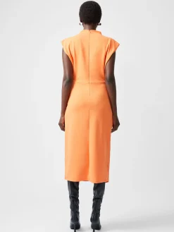 French Connection Dresses|Midi Dresses-Textured Jersey Dress